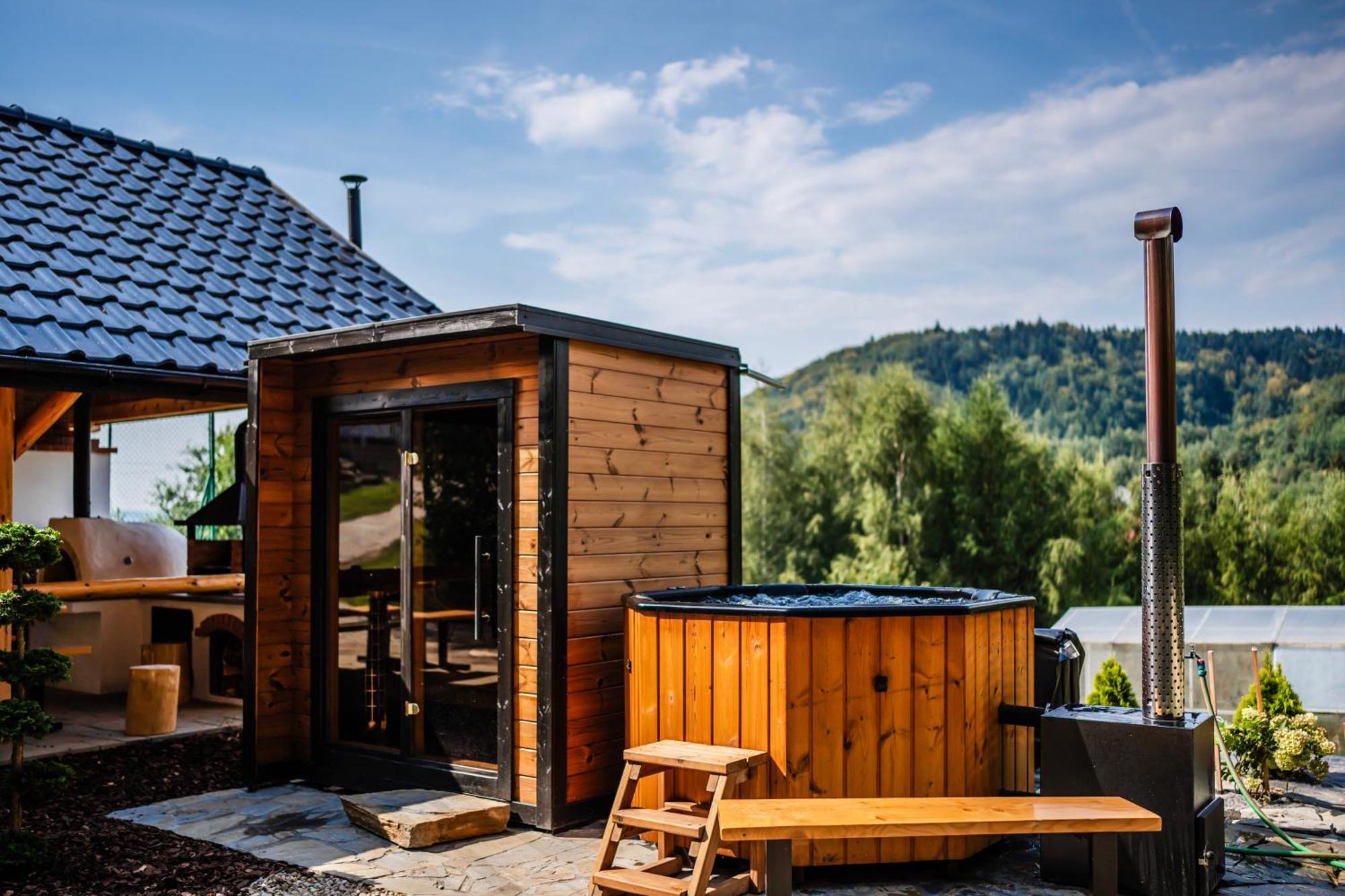 Forrest House Jacuzzi & Sauna Jasienica  Exterior foto